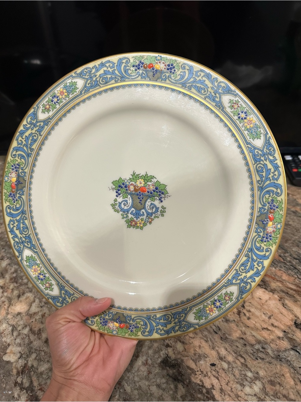 Lenox Autumn pattern china dinner plates